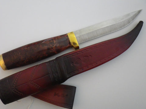 Kainuun Puukko / Moose Tommi with Guard, 4.8"